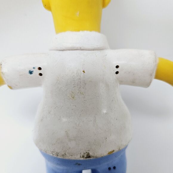 THE SIMPSONS HOMER 6" BART 4 1/2" LISA 4" BENDIE BENDABLE POSEABLE FIGURES - Picture 4 of 11